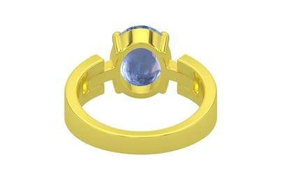 Panchdhatu Ceylon Blue Sapphire Ring Prime Quality (R8)