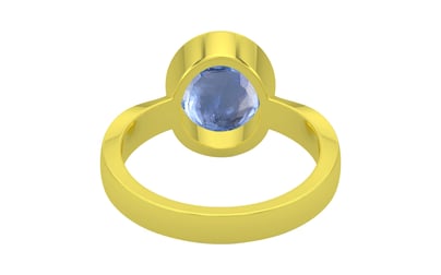 Panchdhatu Ceylon Blue Sapphire Ring Prime Quality (R9)