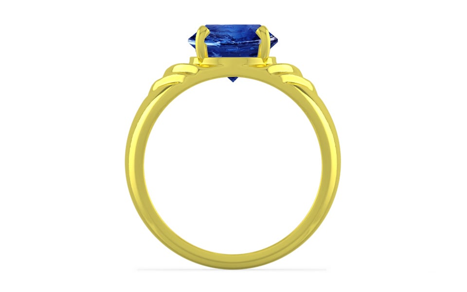 Panchdhatu Ceylon Blue Sapphire Ring Rare Quality (R4)