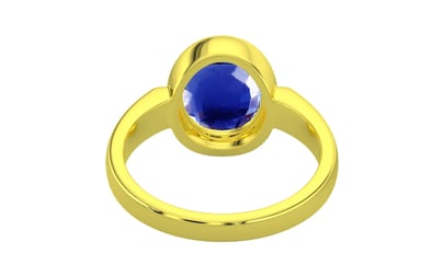 Panchdhatu Ceylon Blue Sapphire Ring Rare Quality (R6)