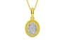Panchdhatu Ceylon White Sapphire Pendant Rare Quality (P7)