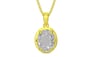 Panchdhatu Ceylon White Sapphire Pendant Rare Quality (P8)