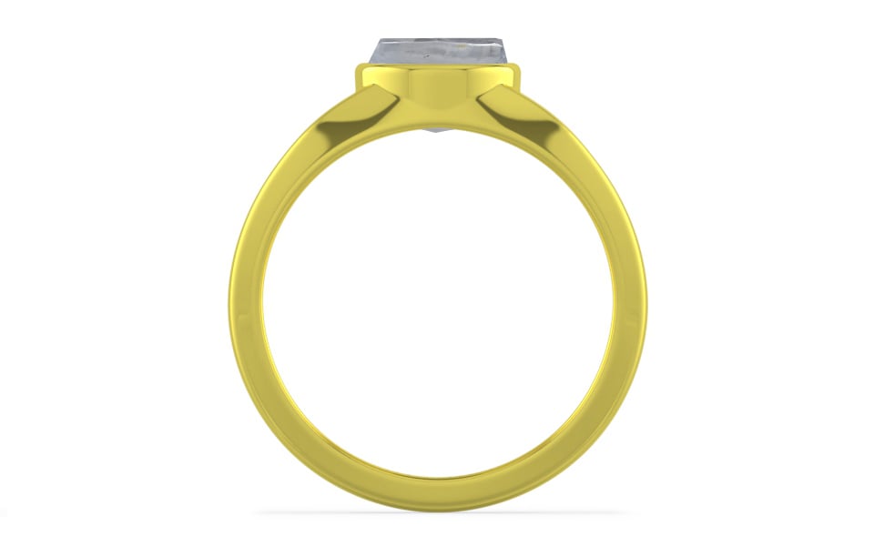 Panchdhatu Ceylon White Sapphire Ring Fine Quality (R10)