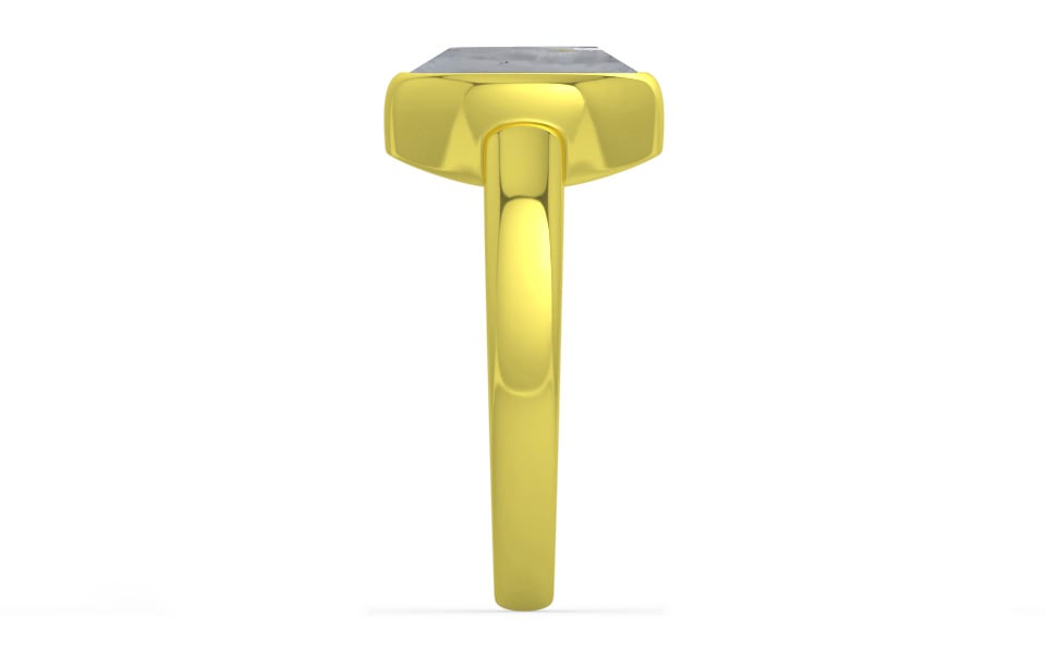 Panchdhatu Ceylon White Sapphire Ring Fine Quality (R6)