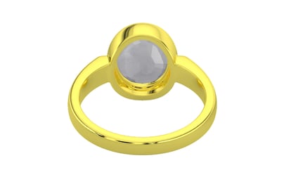 Panchdhatu Ceylon White Sapphire Ring Fine Quality (R6)