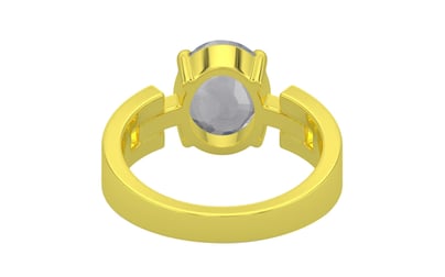 Panchdhatu Ceylon White Sapphire Ring Fine Quality (R8)