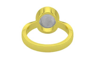 Panchdhatu Ceylon White Sapphire Ring Fine Quality (R9)