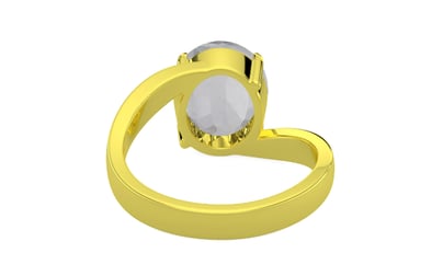 Panchdhatu Ceylon White Sapphire Ring Limited Quality (R2)