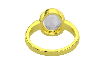 Panchdhatu Ceylon White Sapphire Ring Limited Quality (R6)