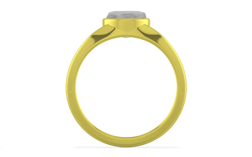 Panchdhatu Ceylon White Sapphire Ring Prime Quality (R10)