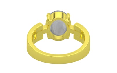 Panchdhatu Ceylon White Sapphire Ring Prime Quality (R8)