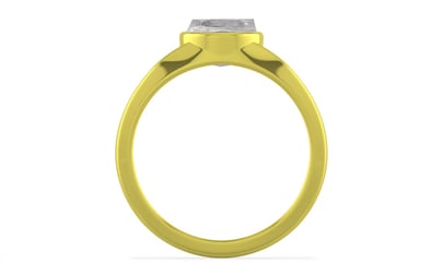 Panchdhatu Ceylon White Sapphire Ring Rare Quality (R10)