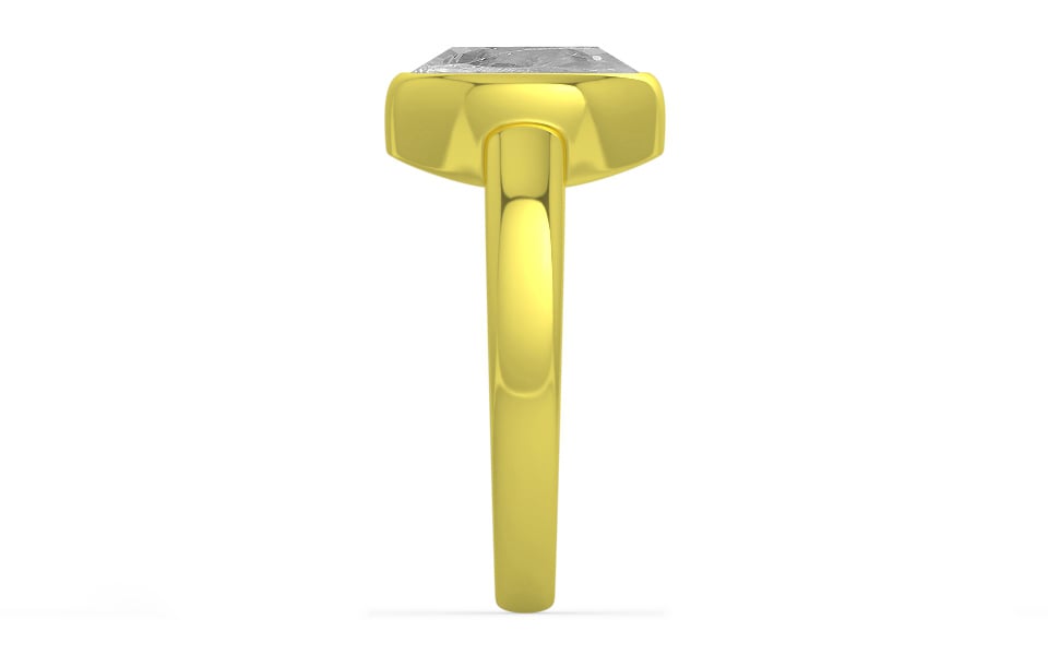 Panchdhatu Ceylon White Sapphire Ring Rare Quality (R6)