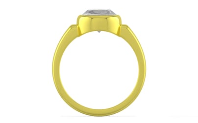 Panchdhatu Ceylon White Sapphire Ring Rare Quality (R6)