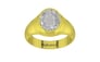 Panchdhatu Ceylon White Sapphire Ring Rare Quality (R7)