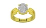Panchdhatu Ceylon White Sapphire Ring Rare Quality (R8)