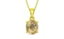 Panchdhatu Ceylon Yellow Sapphire Pendant Fine Quality (P10)