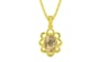 Panchdhatu Ceylon Yellow Sapphire Pendant Fine Quality (P3)