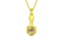Panchdhatu Ceylon Yellow Sapphire Pendant Fine Quality (P6)