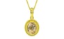 Panchdhatu Ceylon Yellow Sapphire Pendant Fine Quality (P7)