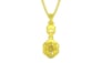 Panchdhatu Ceylon Yellow Sapphire Pendant Limited Quality (P6)