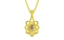 Panchdhatu Ceylon Yellow Sapphire Pendant Prime Quality (P3)
