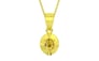 Panchdhatu Ceylon Yellow Sapphire Pendant Rare Quality (P11)