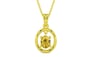 Panchdhatu Ceylon Yellow Sapphire Pendant Rare Quality (P2)