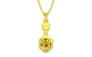 Panchdhatu Ceylon Yellow Sapphire Pendant Rare Quality (P6)