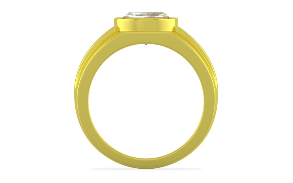 Panchdhatu Ceylon Yellow Sapphire Ring Fine Quality (R1)