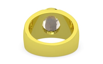 Panchdhatu Ceylon Yellow Sapphire Ring Fine Quality (R1)