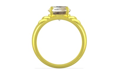 Panchdhatu Ceylon Yellow Sapphire Ring Fine Quality (R4)