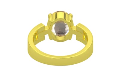 Panchdhatu Ceylon Yellow Sapphire Ring Fine Quality (R8)