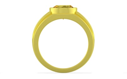 Panchdhatu Ceylon Yellow Sapphire Ring Limited Quality (R1)