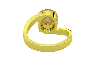 Panchdhatu Ceylon Yellow Sapphire Ring Limited Quality (R2)