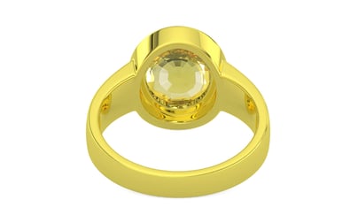 Panchdhatu Ceylon Yellow Sapphire Ring Limited Quality (R3)