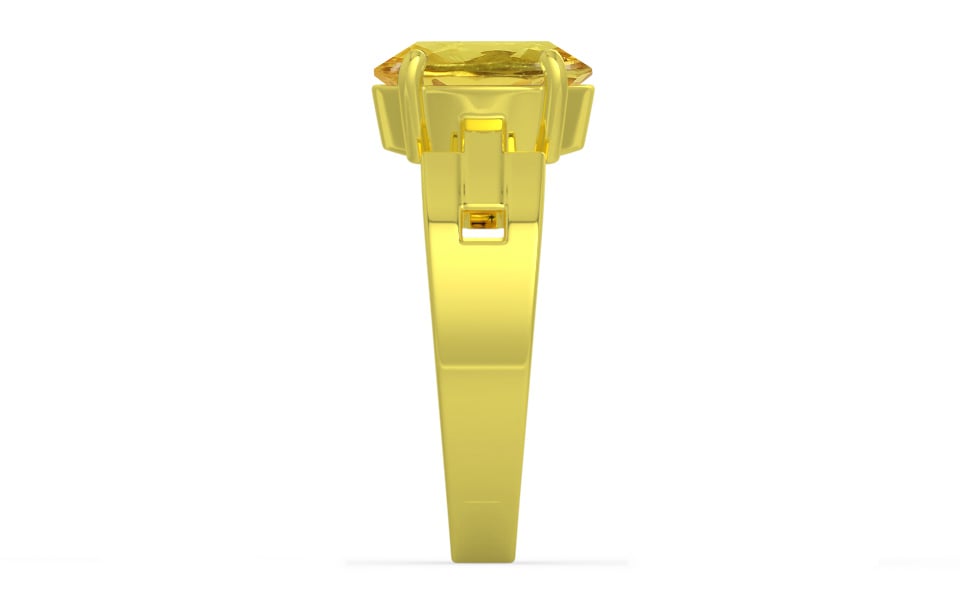 Panchdhatu Ceylon Yellow Sapphire Ring Limited Quality (R8)