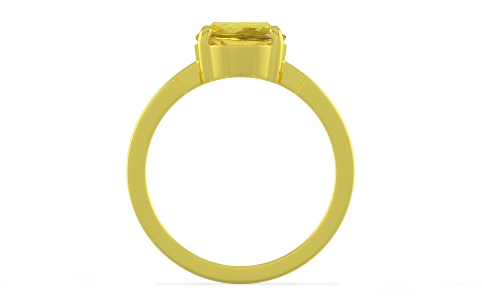 Panchdhatu Ceylon Yellow Sapphire Ring Limited Quality (R8)