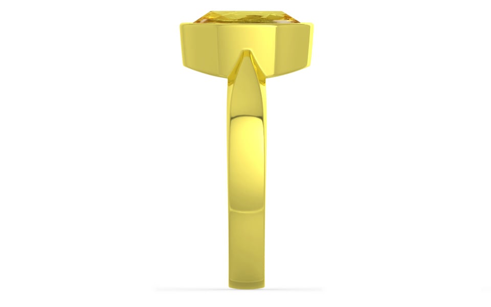 Panchdhatu Ceylon Yellow Sapphire Ring Limited Quality (R9)