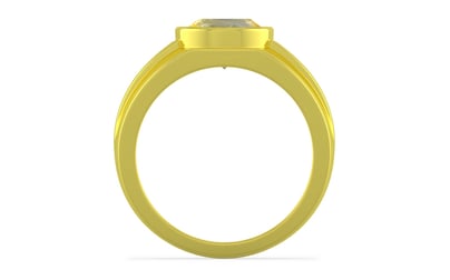 Panchdhatu Ceylon Yellow Sapphire Ring Prime Quality (R1)