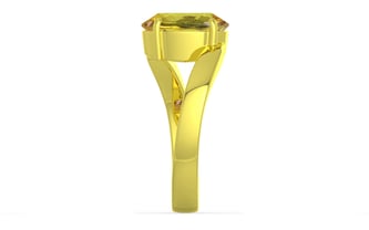Panchdhatu Ceylon Yellow Sapphire Ring Rare Quality (R2)