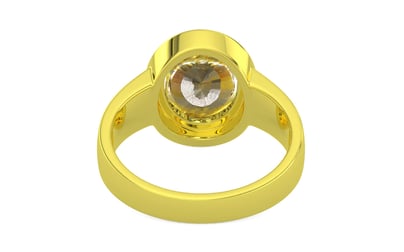 Panchdhatu Ceylon Yellow Sapphire Ring Rare Quality (R3)