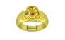Panchdhatu Ceylon Yellow Sapphire Ring Rare Quality (R4)