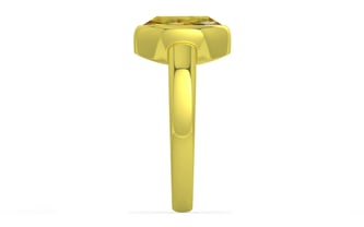 Panchdhatu Ceylon Yellow Sapphire Ring Rare Quality (R6)