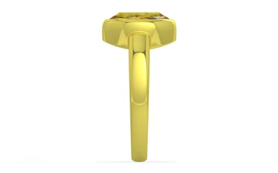 Panchdhatu Ceylon Yellow Sapphire Ring Rare Quality (R6)