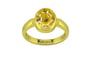 Panchdhatu Ceylon Yellow Sapphire Ring Rare Quality (R6)