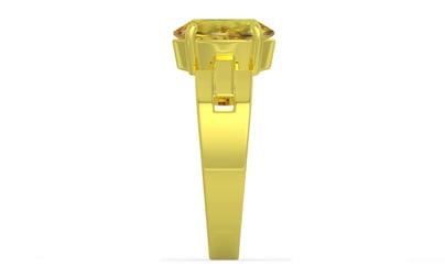 Panchdhatu Ceylon Yellow Sapphire Ring Rare Quality (R8)