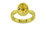 Panchdhatu Ceylon Yellow Sapphire Ring Rare Quality (R9)