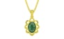 Panchdhatu Emerald Pendant Fine Quality (P3)