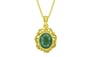 Panchdhatu Emerald Pendant Fine Quality (P5)